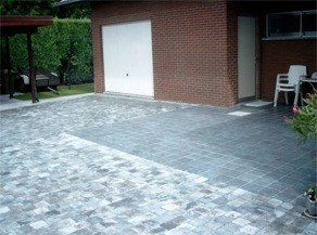 Terras in natuursteen Geel, Antwerpen