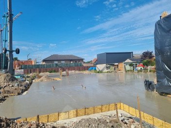 Beton laten storten Bocholt, Limburg
